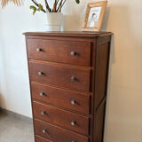 Vintage tall chest of drawers