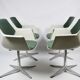 A set of chairs designed by G. Leowald for Wilkhahn, 1960s
