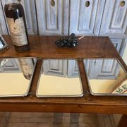 Miroir de coiffeur 3 volets vintage