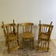 Set of 5 Luterma bistro chairs