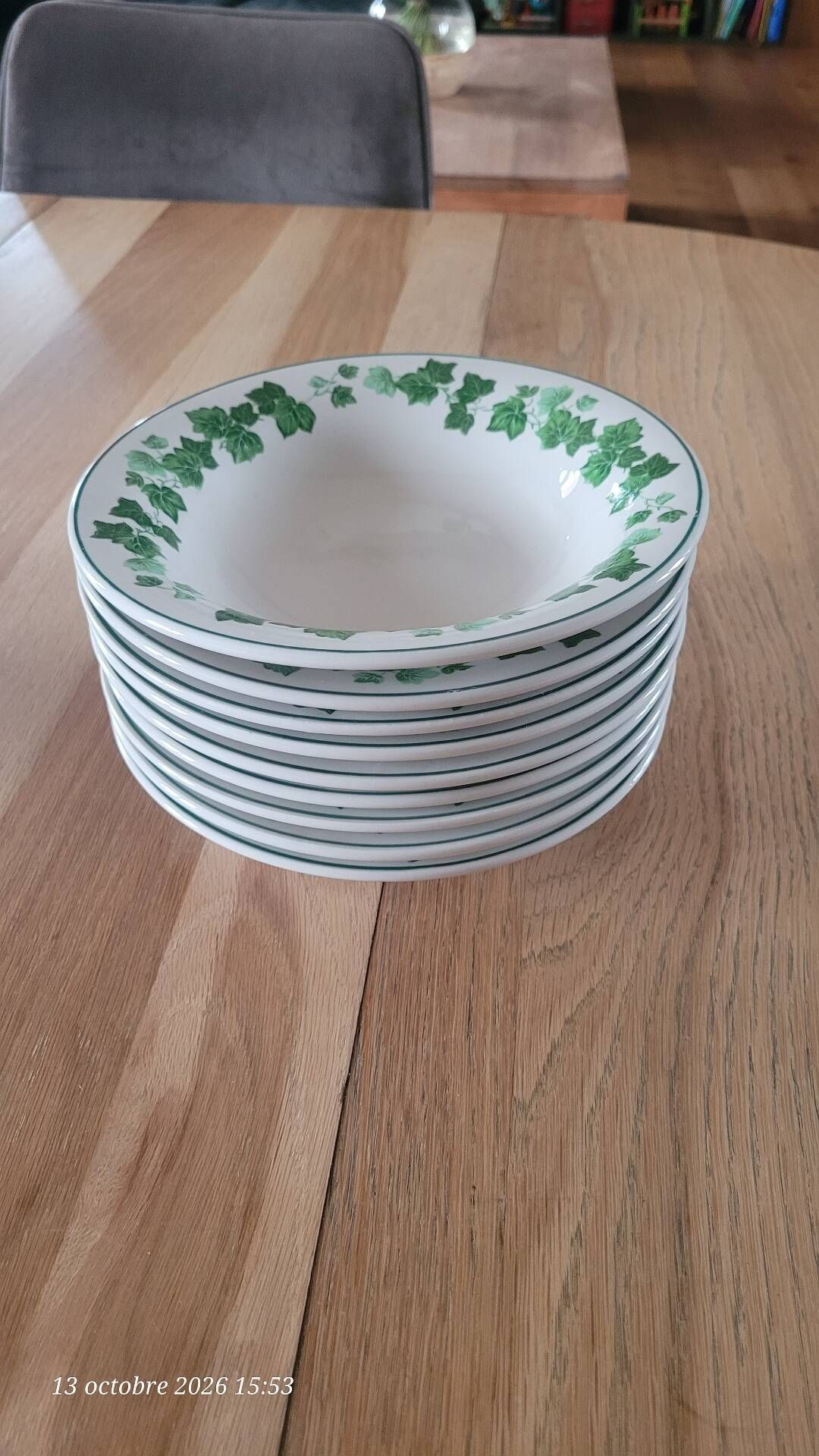 9 deep plates (Luciano)