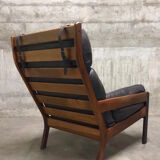 Armchair on palisander by Erik Jørgensen 1960s