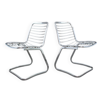 Wire Side Chairs, 1980s