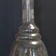 Carafe en verre gravé fin XIXème