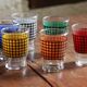 Set of 6 antique glasses