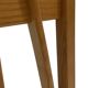 Vintage wooden chair 1980s minimalist design unique