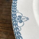 Longwy iron earth round dish, Marceau model