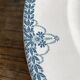 Longwy iron earth round dish, Marceau model