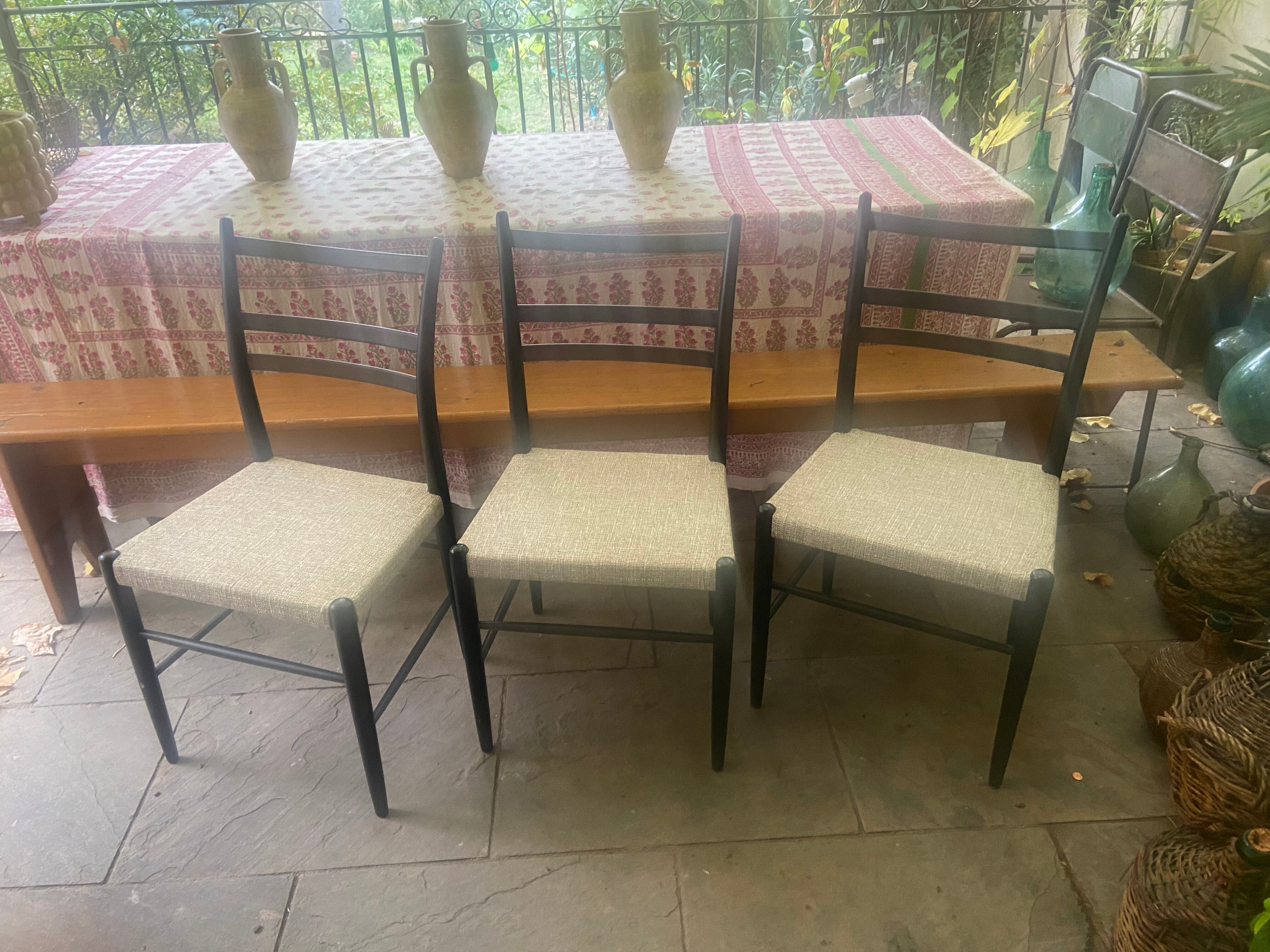 Set of 3 chairs "Gracell" by Yngve Ekstrøm