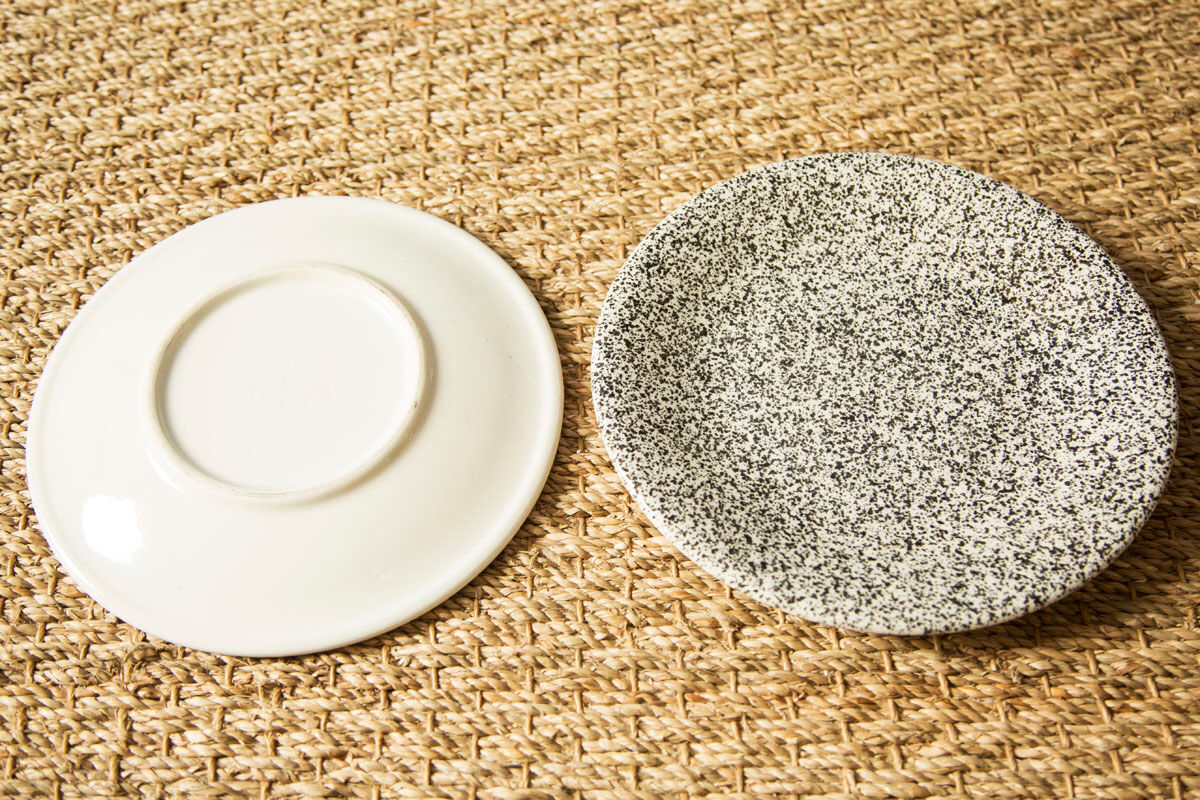 Suite de 6 assiettes à dessert