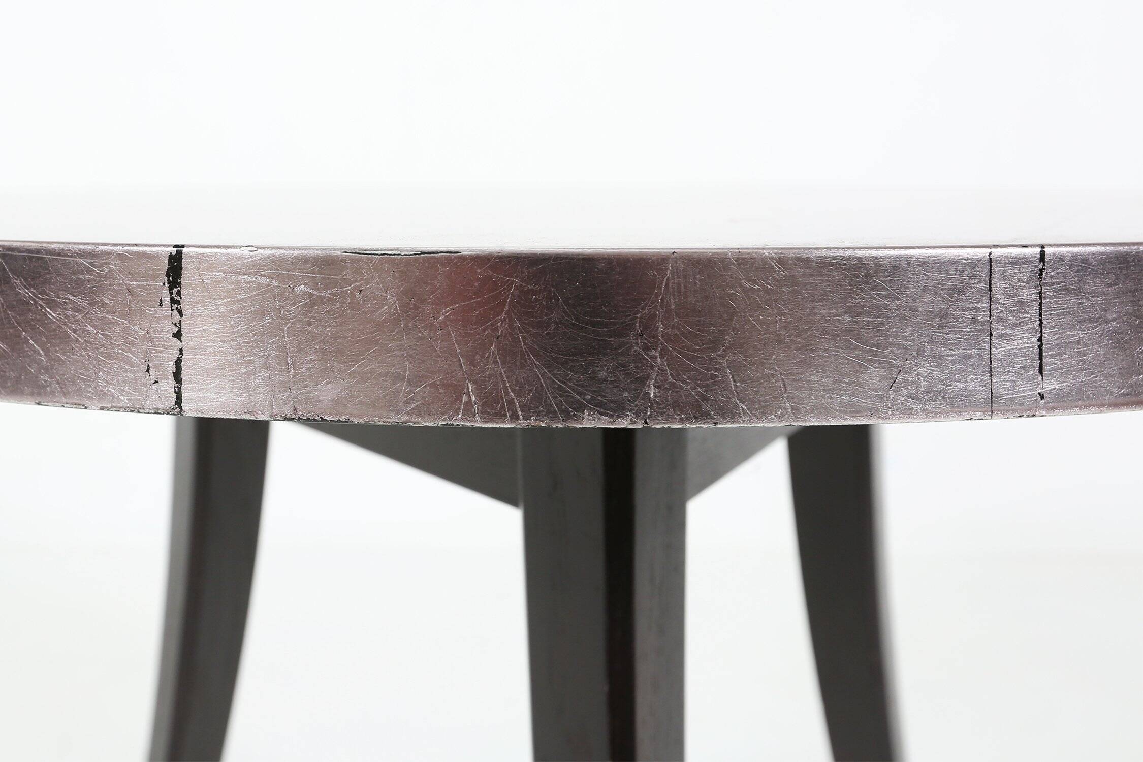 Vintage Space Age French Tripot Coffee Table, 1980s