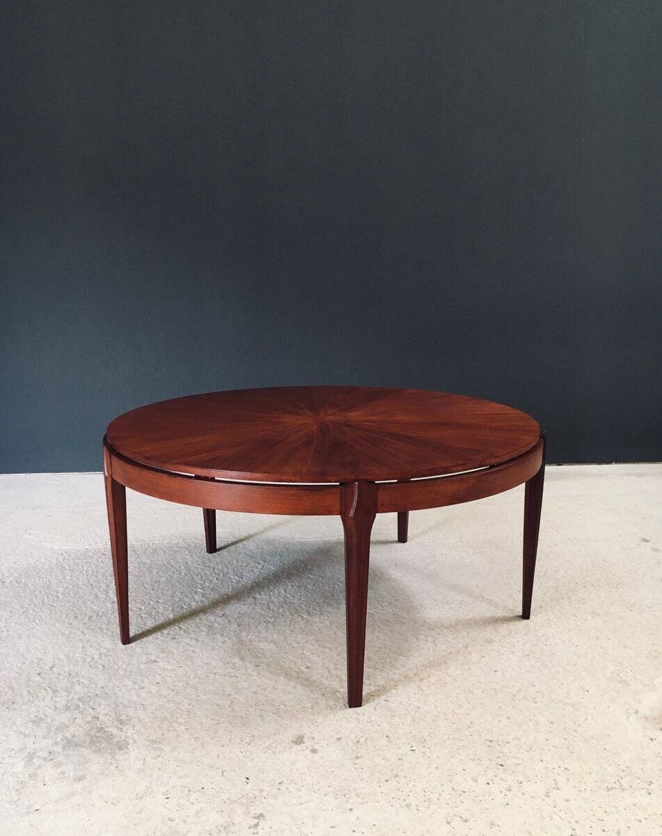 Mid-Century Modern Scandinavian Teak Coffee Table, 1960s