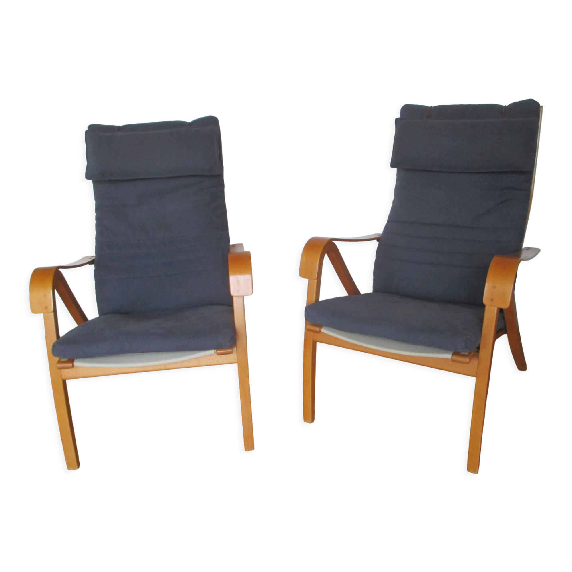 Paire de fauteuils Rimbo Ikéa vintage  Simo Heikkila