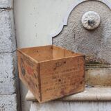 Vintage wooden whisky case