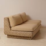 Banquette canapé 2 places 1970