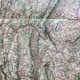 Old map of Geneva, Lausanne, Thonon, Nantua, Annecy