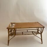 Rattan coffee table