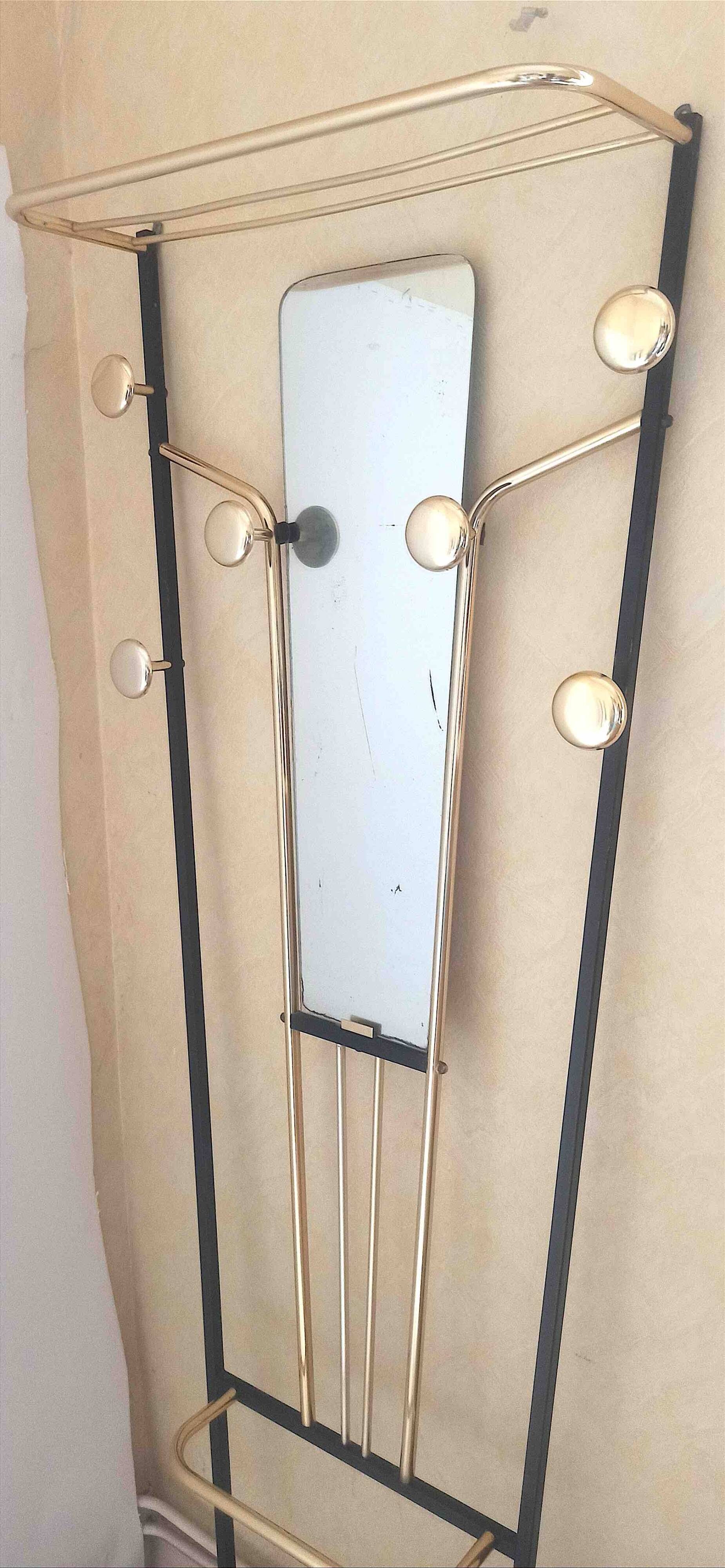 50s cloakroom wall hook Height 177.3 cm