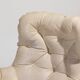 MICHEL CADESTIN KARATE LEATHER ARMCHAIR, 1970s