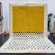 Handmade traditional natural wool rug size 2/3 m