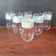 6 Luminarc Bahamas model water glasses with vintage Palluy pattern