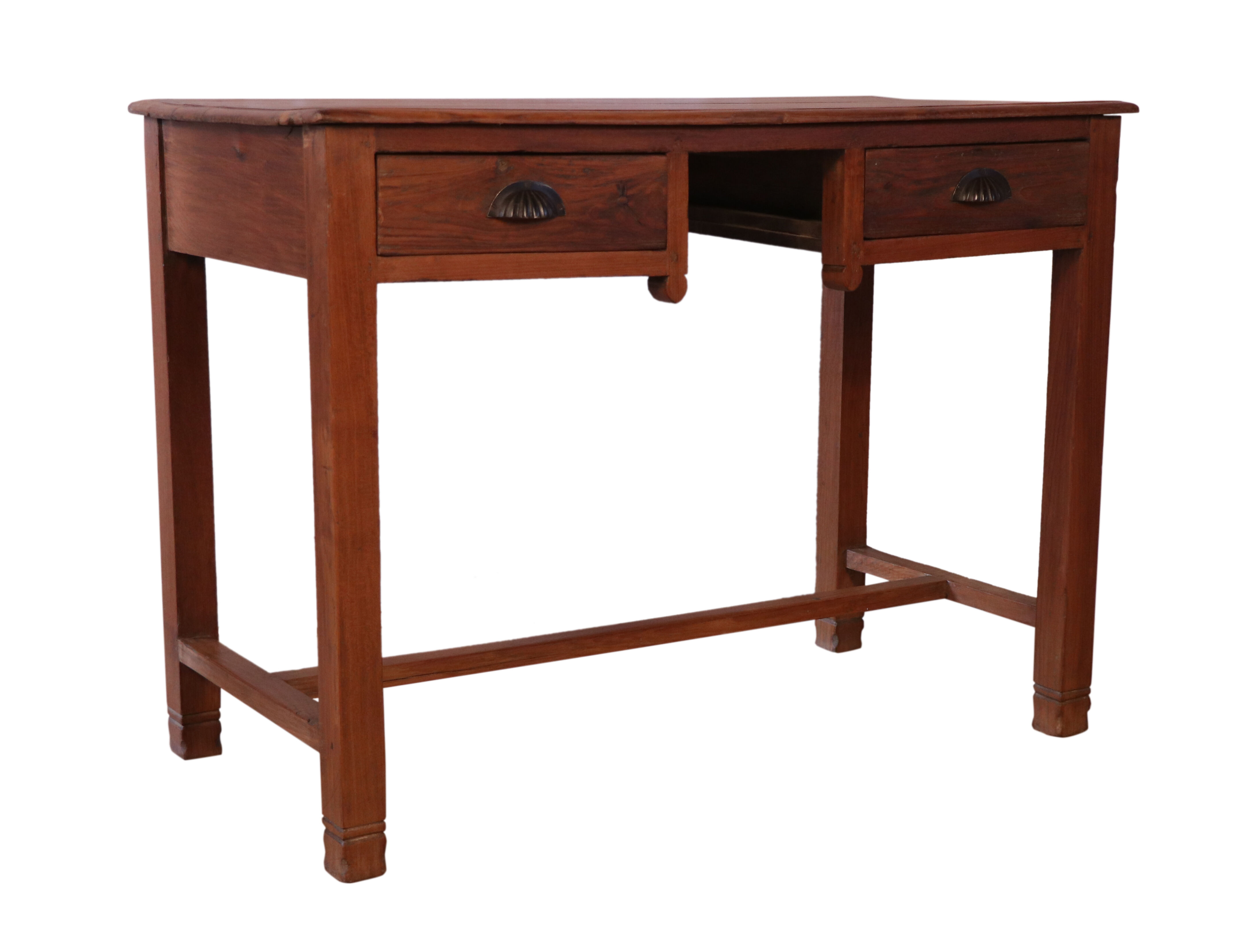 Old desk Burmese teak