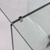 Italian Modern Glass Side Table 1970s