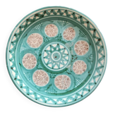 Plat en céramique émaillée, Robert Picault de Vallauris année 1950