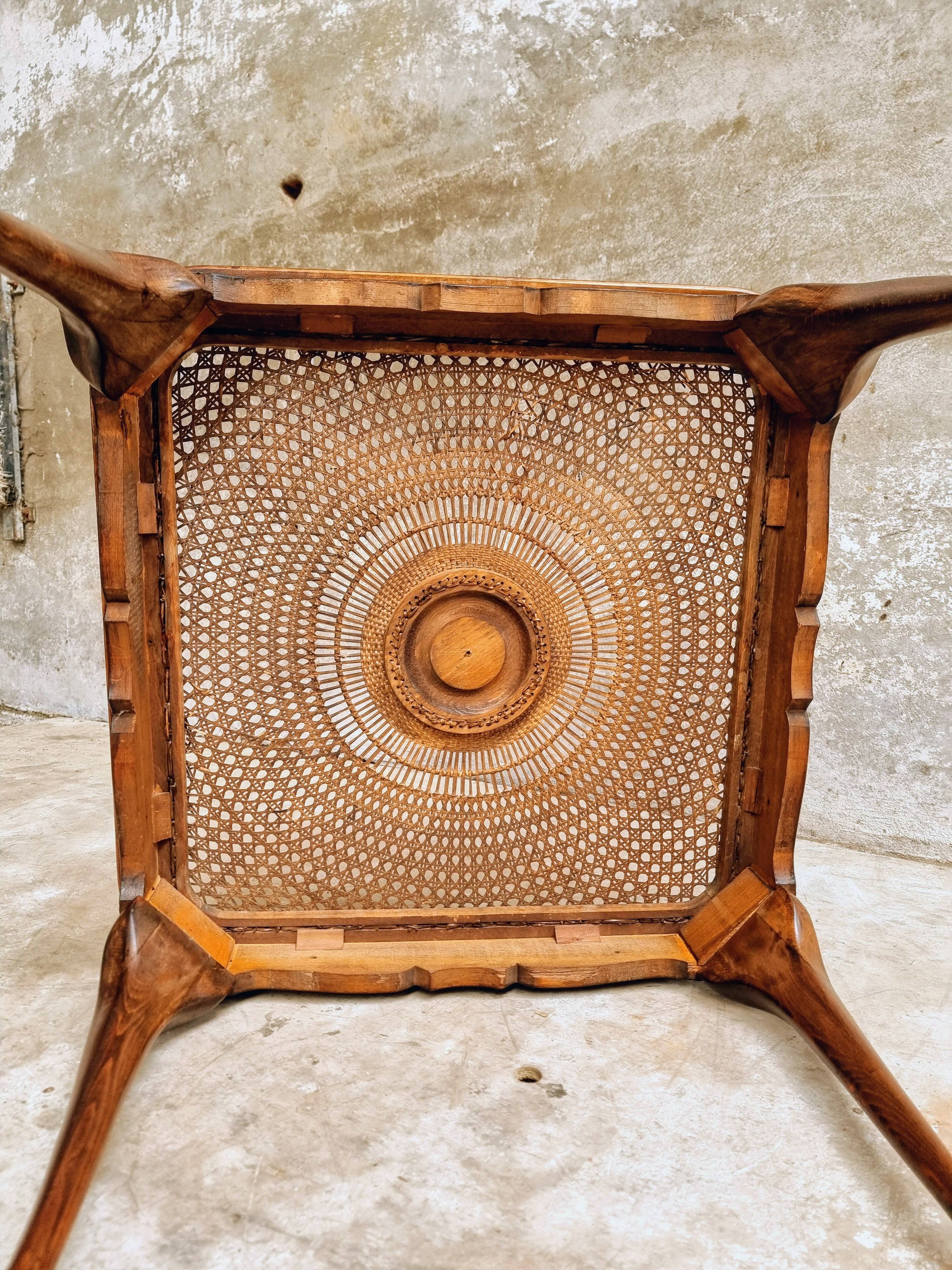 Antique coffee table 'Bergere coffee table' Louis XV