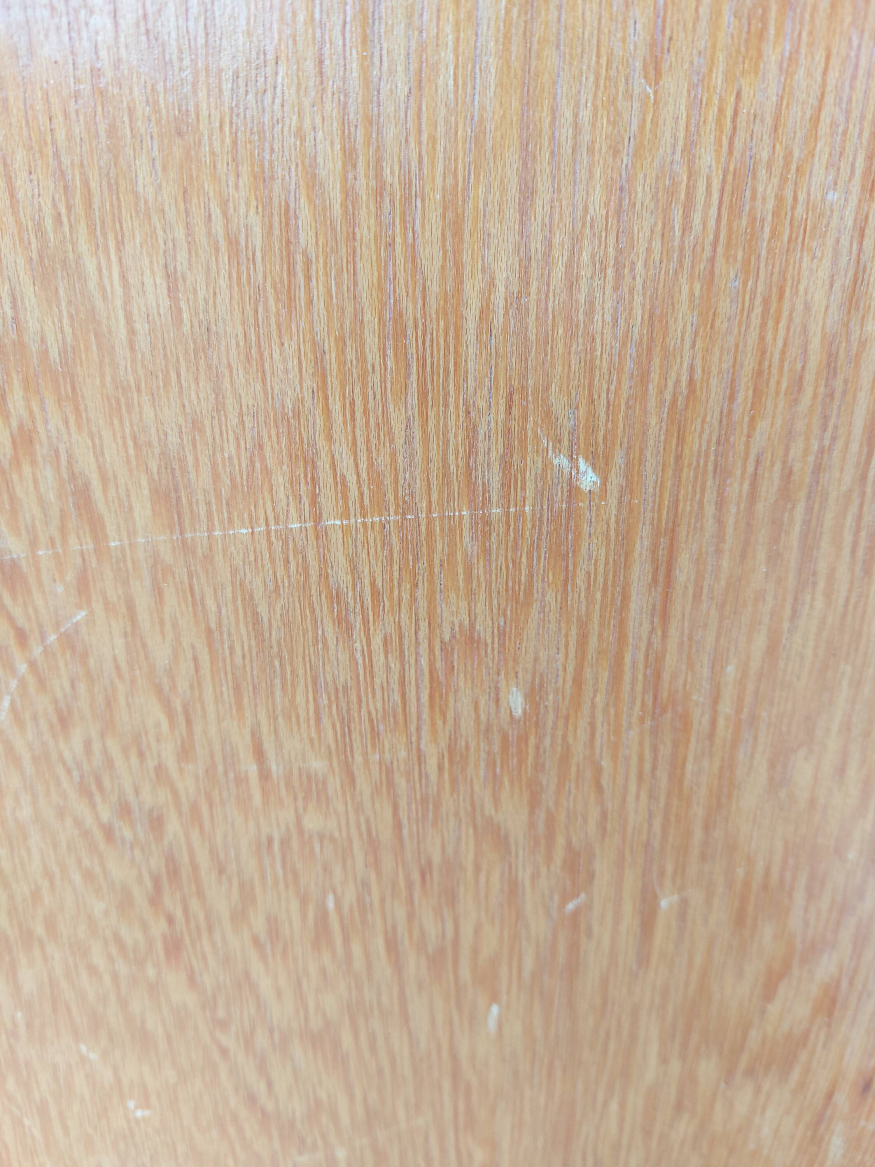Commode vintage bois, galon blanc