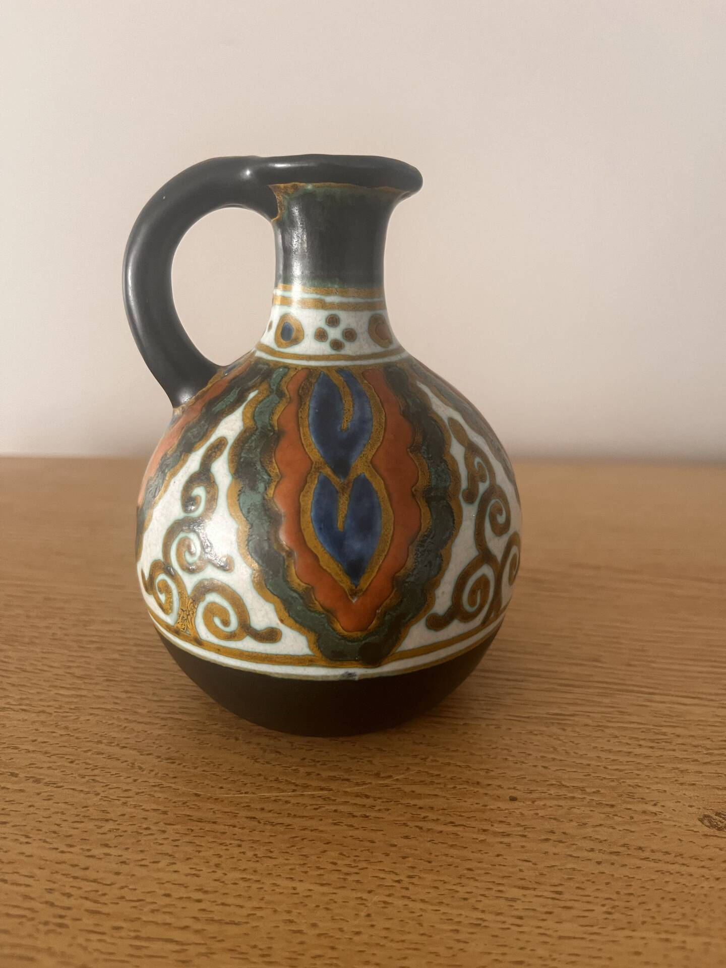 Small ceramic jug Gouda Holland