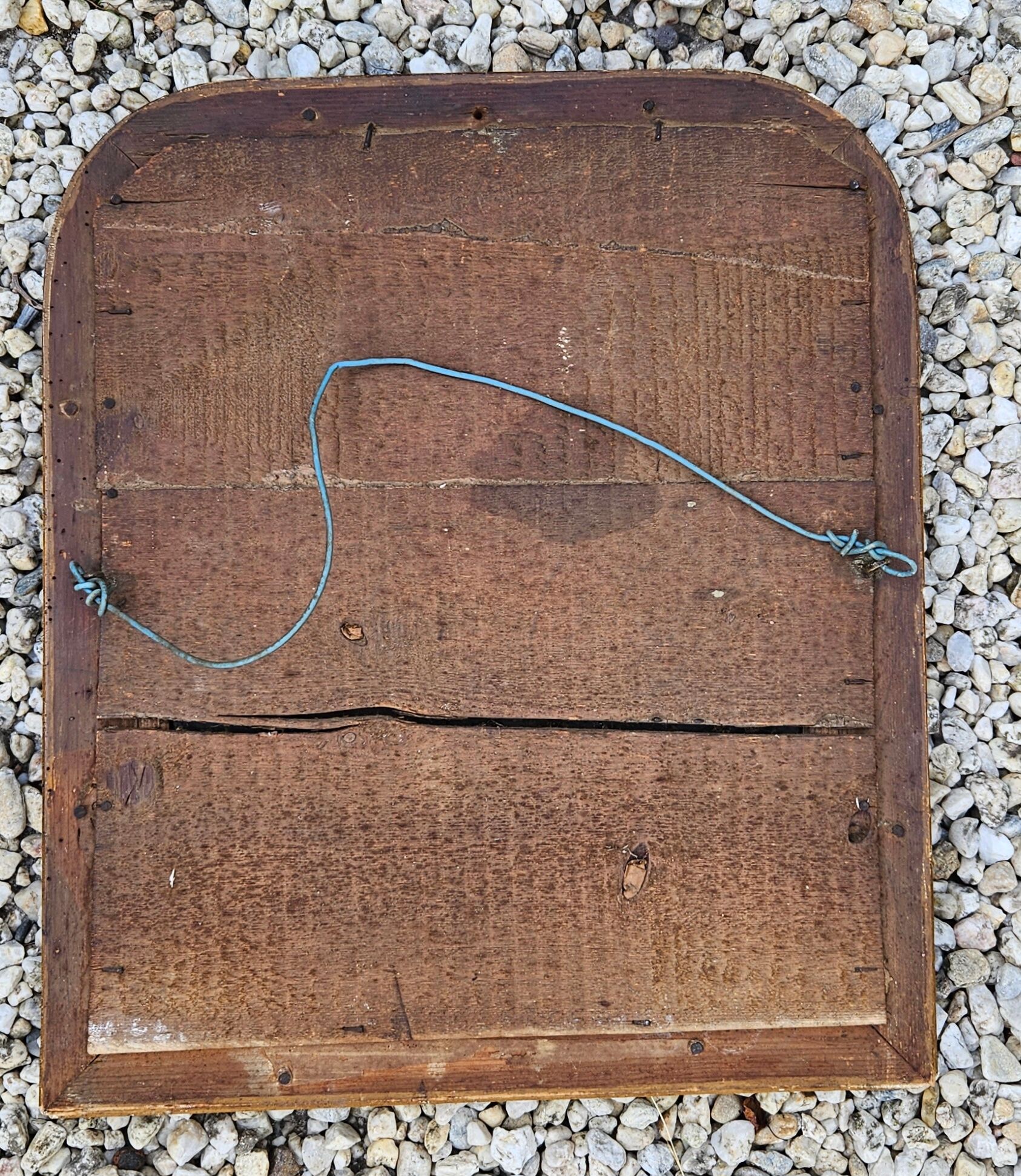 19th century mirror 37x45cm