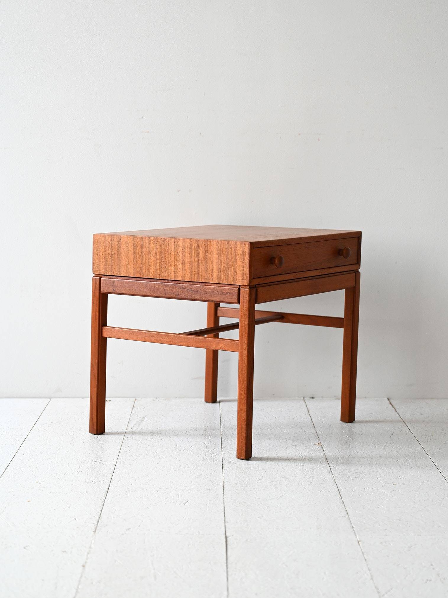 “Casino” Teak Nightstand by Engström & Myrstrand for Tingströms