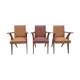 Three armchairs