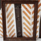 Large molded rectangular frame