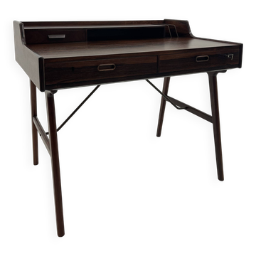 Bureau danois modèle 56 en palissandre par Arne Wahl Iversen pour Vinde Mobelfabrik