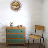 Rattan mirror - 29cm