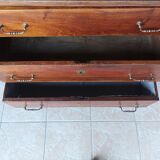 Restoration period chest of drawers in walnut