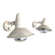 Pair of vintage wall-mounted spotlights