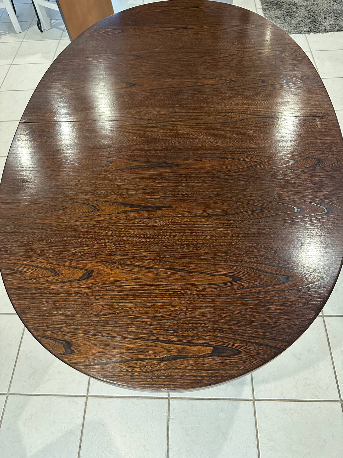 Vintage Baumann House extendable table from the 1970s