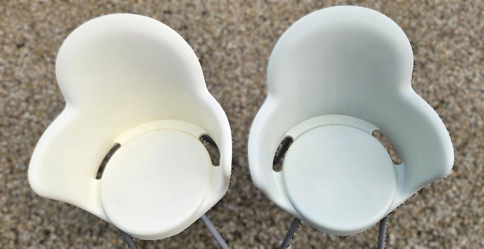 2 Italian Gogo Basic Armchairs By Marcello Ziliani For Sintesi 1980