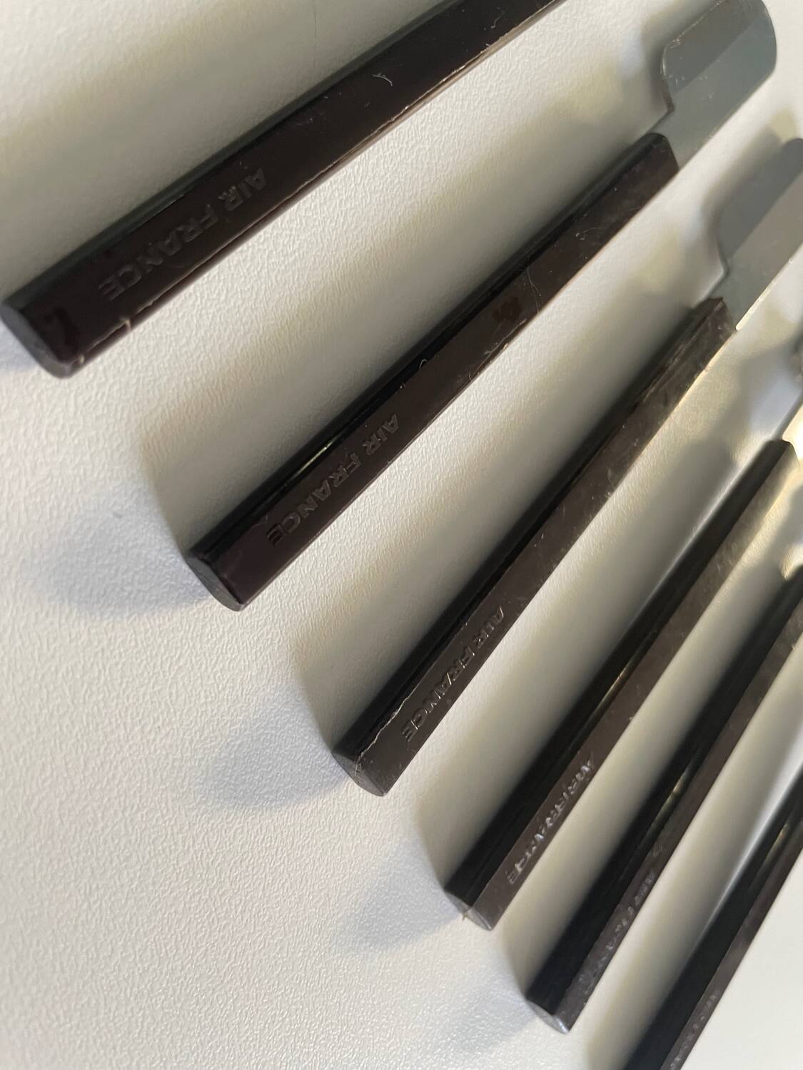 Concorde cutlery sets by Raymond Loewy