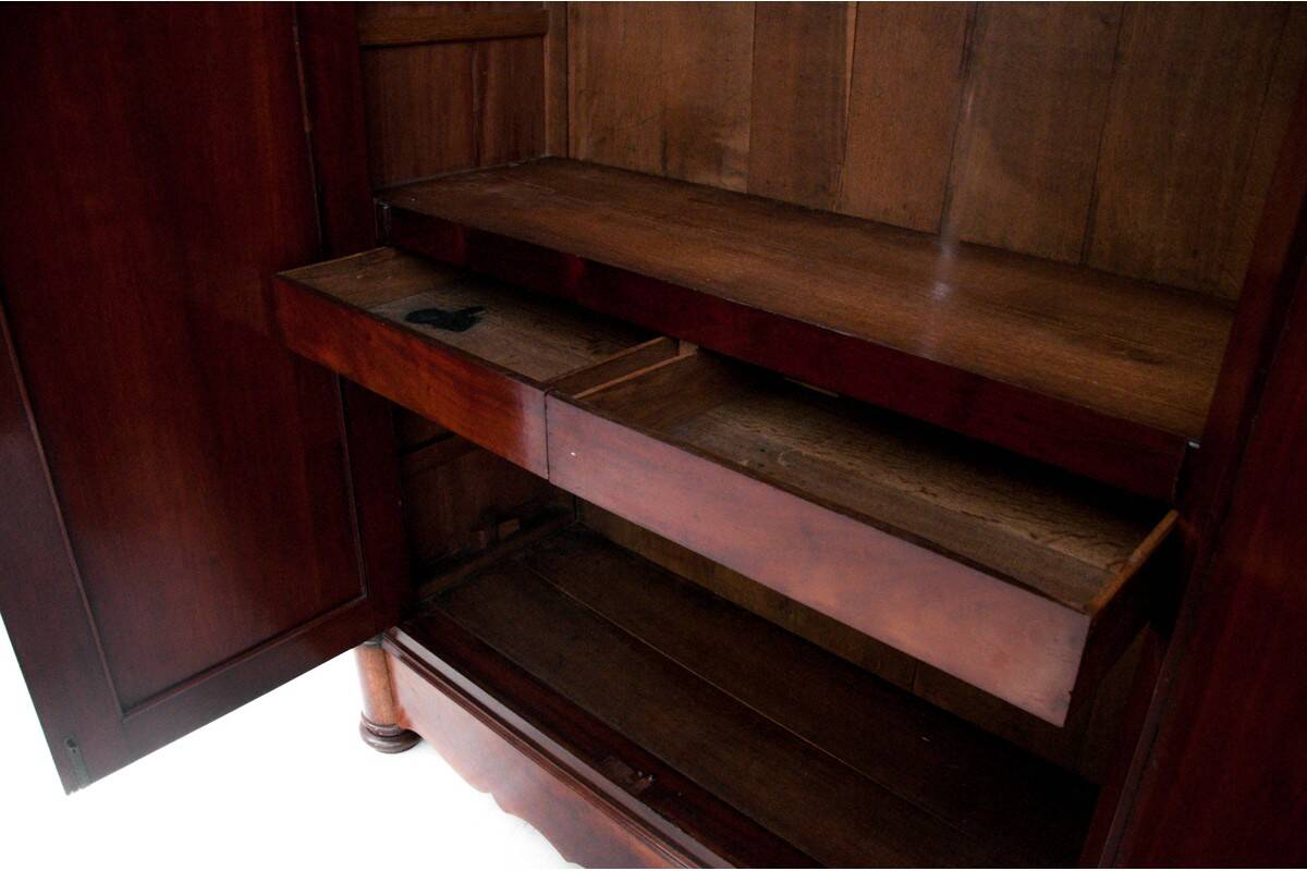 Antique wardrobe, Western Europe, turn of the 19th and 20th centuries.