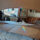 Italian oval wall mirror 1950.