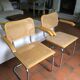 Pairs of Cesca B64 armchairs with armrests by Marcel Breuer