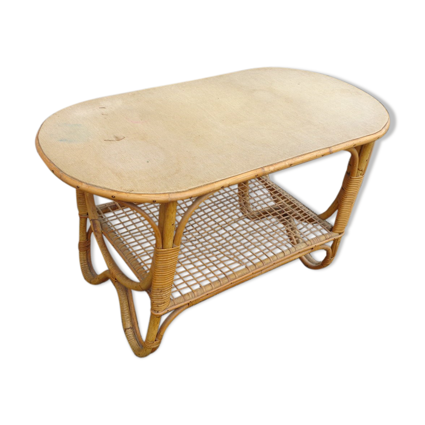 Bamboo coffee table