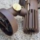 Pair of vintage wall lights from the 70s, HUSTADT LEUCHTEN