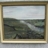 Oil Landscape, Sweden, 1940s