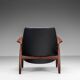 Ib Kofod Larsen ‘Seal’ lounge chair for OPE Möbler Sweden