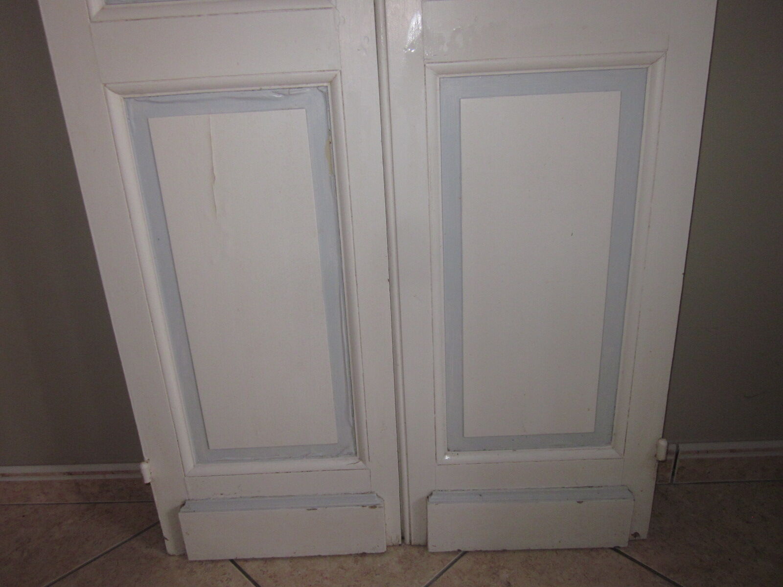 Old closet door pair